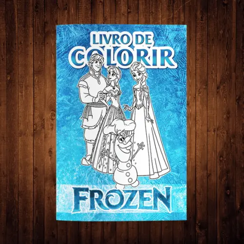 Livro de Colorir / Frozen / 10x15cm