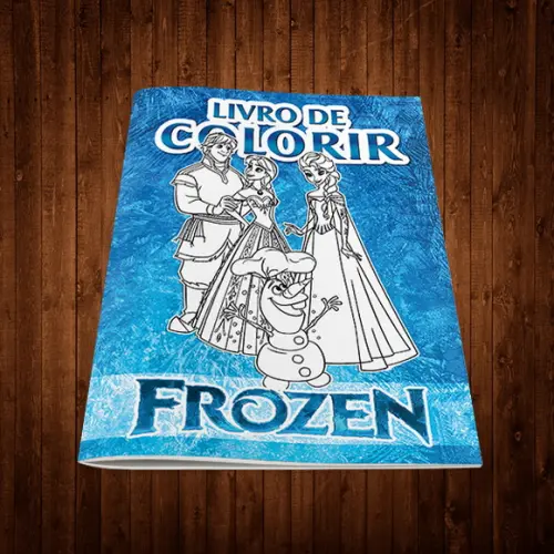 Livro de Colorir / Frozen / 15x21cm