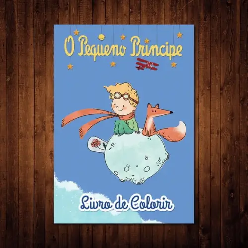 Livro de Colorir / o Pequeno Príncipe (10x15)