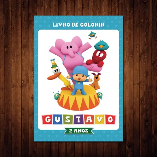 Livro de Colorir / Pocoyo