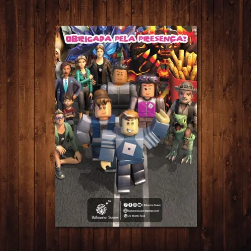 Livro de Colorir / Roblox / 15x21cm / Giz de Cera