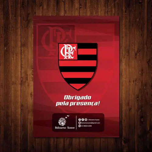 Livro de Colorir / Rubro Negro / 10x15cm / Giz de Cera