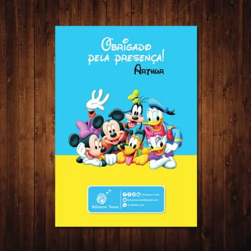 Livro de Colorir / Turma do Mickey / 15x21cm
