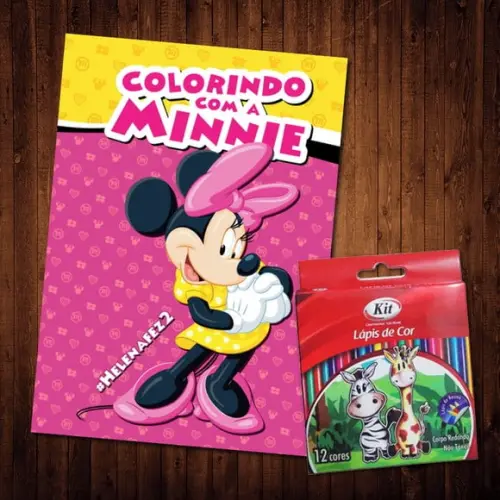 Livro de Colorir do Minnie (lápis de Cor)