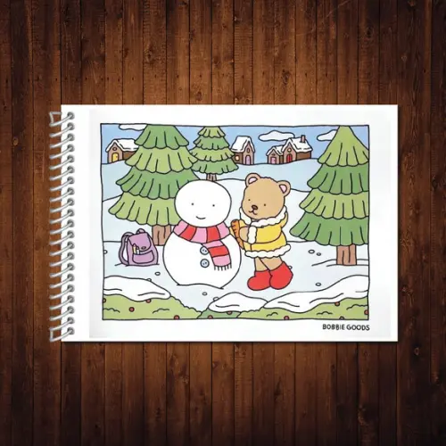 Livro de Colorir Fofinhos Goods Espiral A5