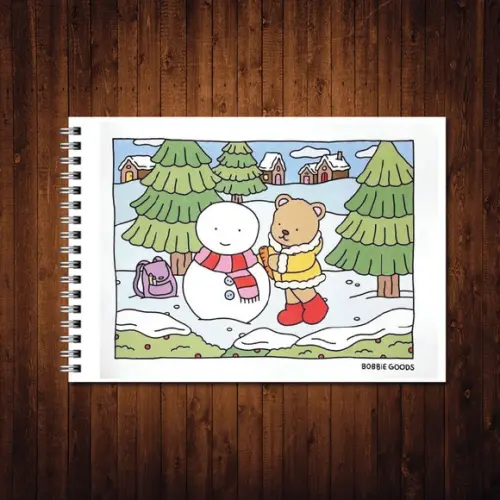 Livro de Colorir Fofinhos Goods Wire-o