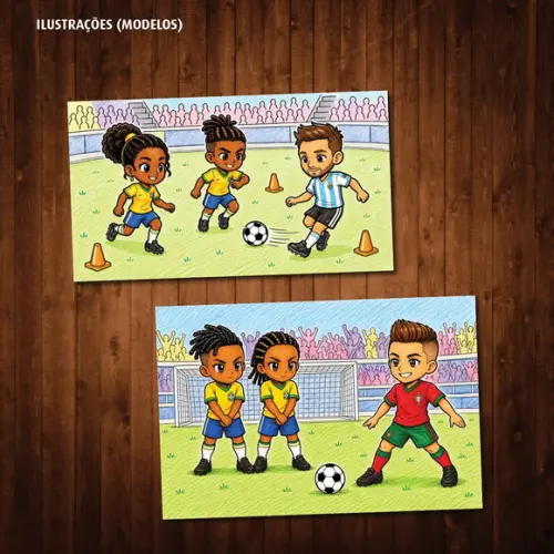 Livro de Colorir Gagambô a Magia da Copa do Mundo Wire-o A5