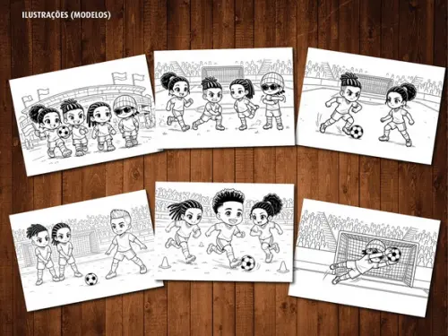 Livro de Colorir Gagambô a Magia da Copa do Mundo Wire-o A5