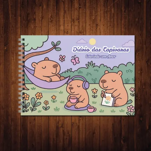 Livro de Colorir Fofinhos Goods Wire-o