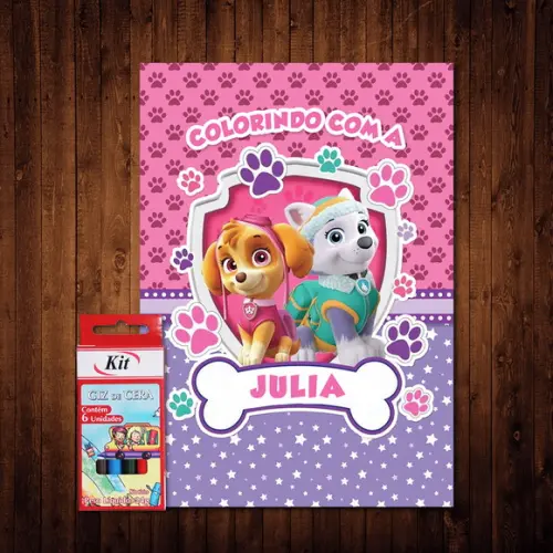 Livro de Colorir Skye & Everest / Patrulha Canina