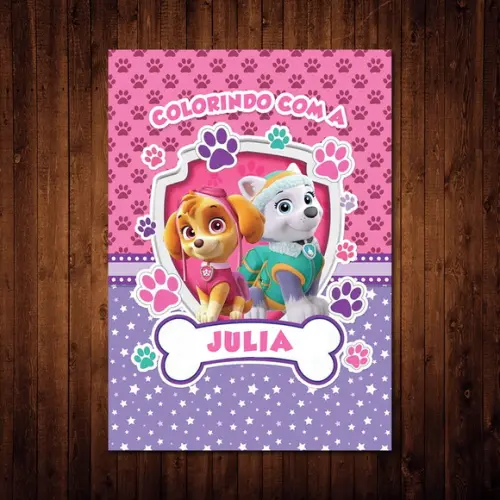 Livro de Colorir Skye & Everest / Patrulha Canina