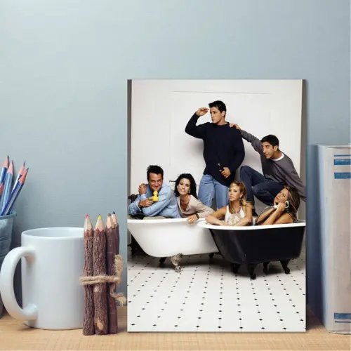 Placa Friends / 20x30cm / MDF / 3mm