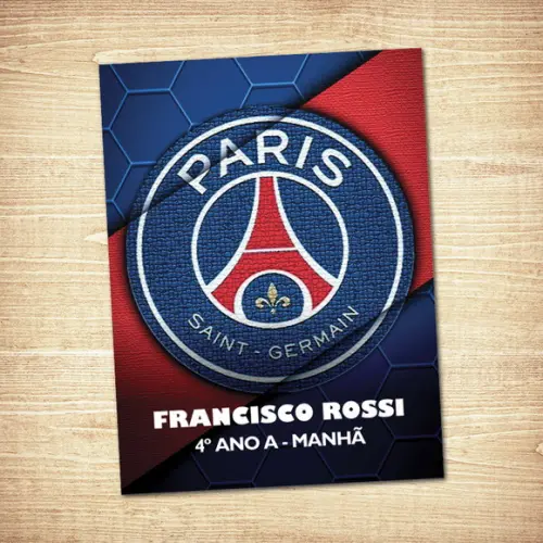 Psg / Adesivo Capa Caderno / A4