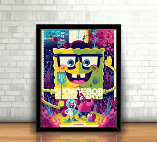 Quadro / Bob Esponja