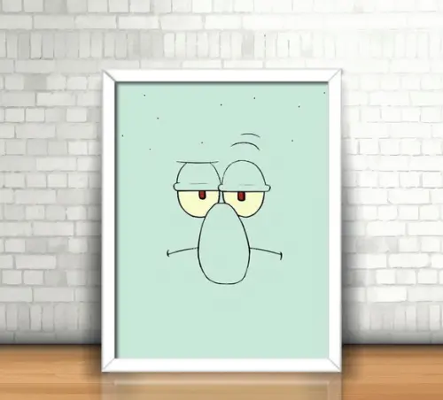 Quadro / Bob Esponja