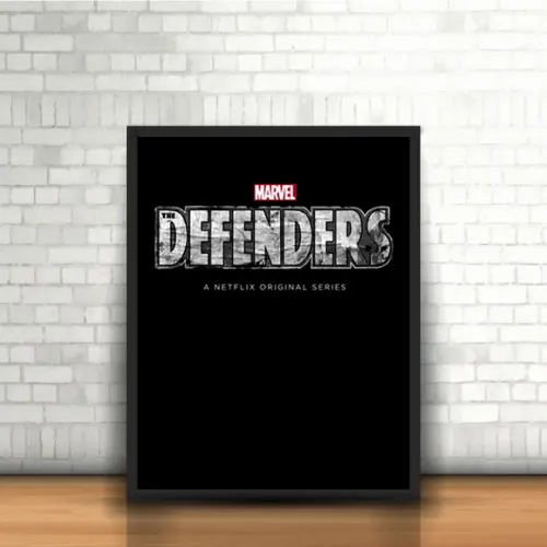 Quadro / Defensores / 20x30cm / com Vidro