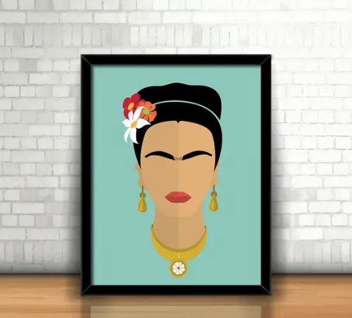 Quadro / Frida Kahlo (20x30cm)