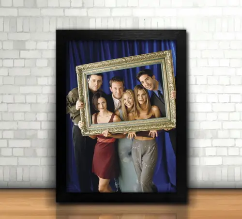 Quadro / Friends / 20x30cm / com Vidro