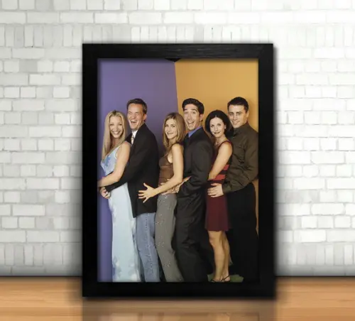 Quadro / Friends / 20x30cm / com Vidro