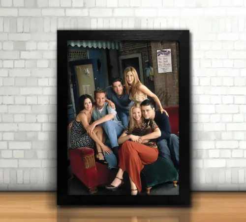 Quadro / Friends / 20x30cm / com Vidro