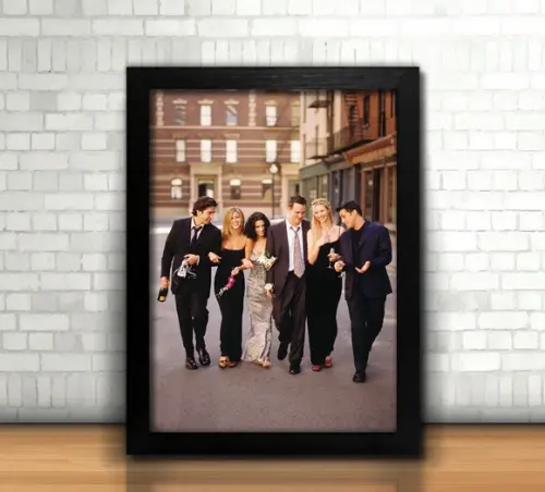 Quadro / Friends / 20x30cm / com Vidro