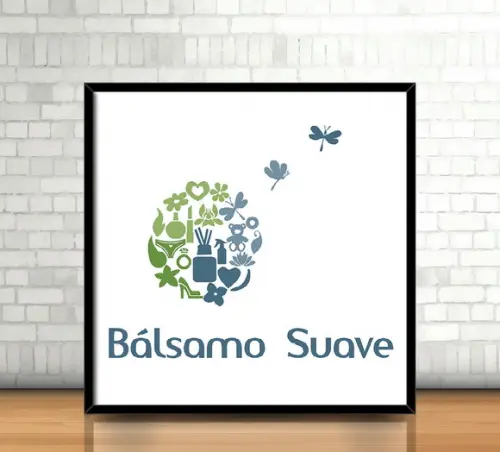 Quadro / Logo / Loja / Personalizado (20x20cm)