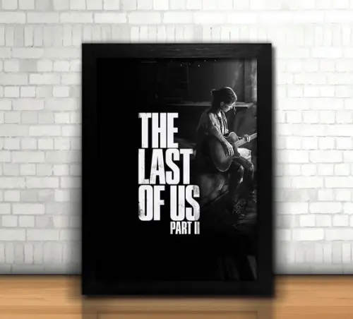 Quadro / The Last Of Us / 20x30cm / com Vidro
