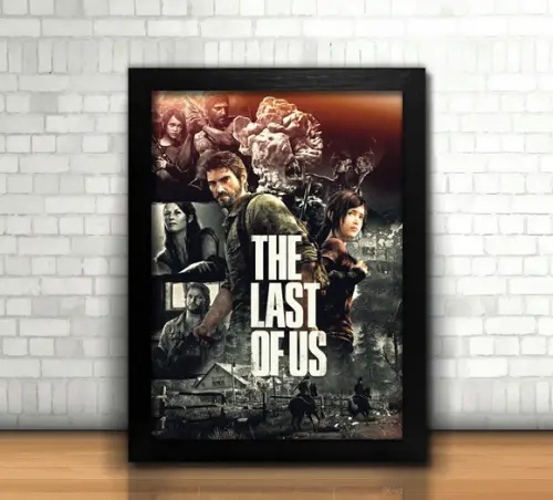 Quadro / The Last Of Us / 20x30cm / com Vidro