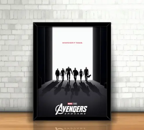 Quadro / Vingadores Ultimato (Endgame) / 20x30cm / com vidro
