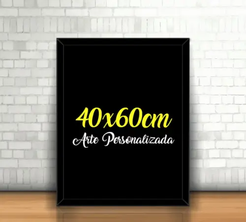 Quadro 40x60cm (arte Personalizada)