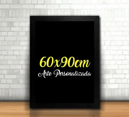 Quadro 60x90cm / Arte Personalizada / sem Vidro