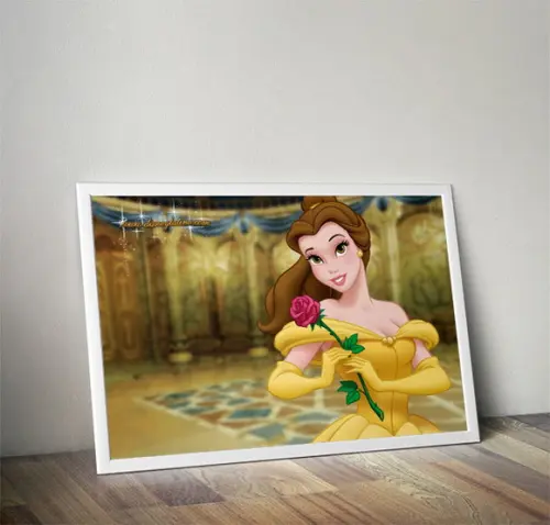 Quadro A Bela e a Fera