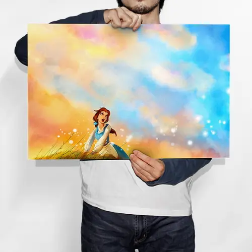 Quadro A Bela e a Fera