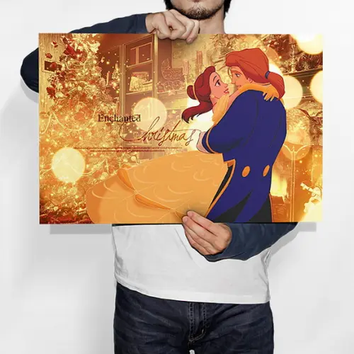 Quadro A Bela e a Fera