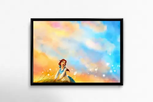 Quadro A Bela e a Fera