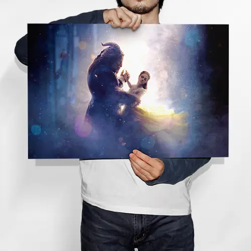 Quadro A Bela e a Fera