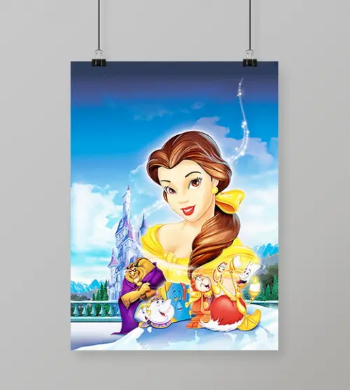 Quadro A Bela e a Fera