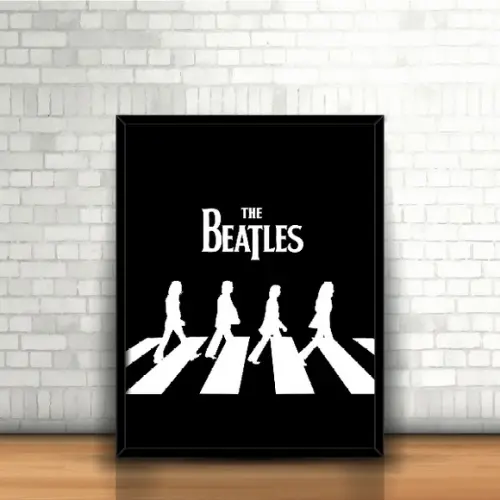 Quadro Abbey Road Minimalist