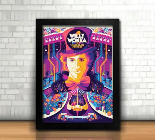 Quadro A Fantástica Fábrica de Chocolate