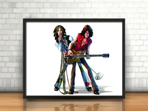 Quadro Aerosmith Guitar Hero