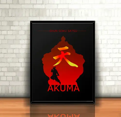 Quadro Akuma / Street Fighters