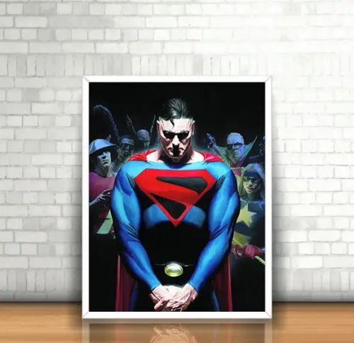 Quadro Alex Ross / Liga da Justiça
