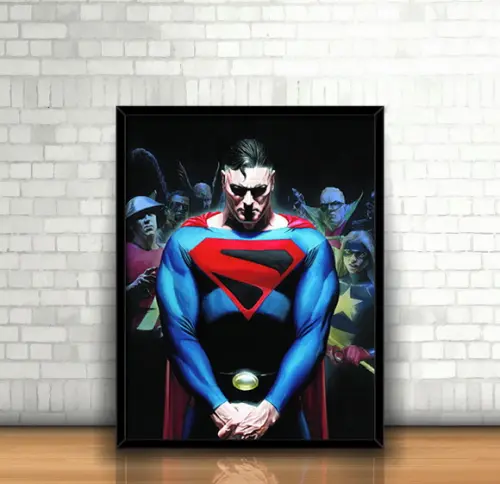 Quadro Alex Ross / Liga da Justiça