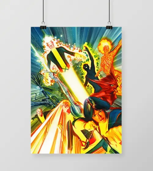 Quadro All Star Marvel