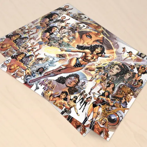 Quadro All Star / Mulher-Maravilha