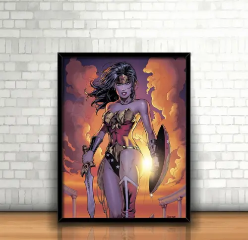 Quadro Amazona / Mulher-Maravilha