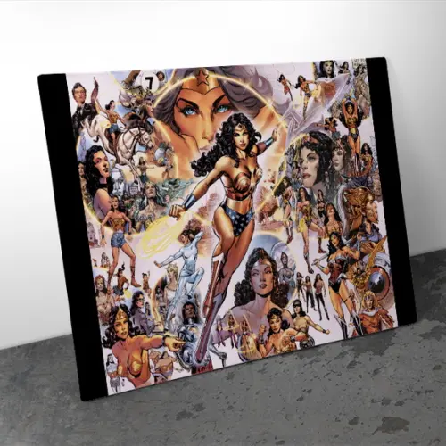Quadro All Star / Mulher-Maravilha