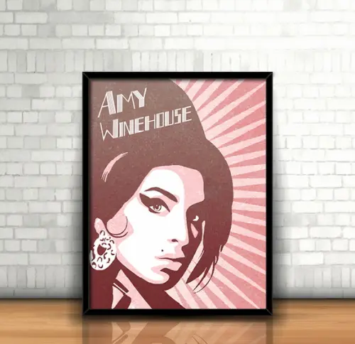 Quadro Amy Winehouse