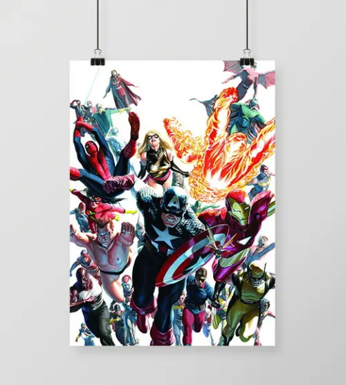 Quadro All Star Marvel