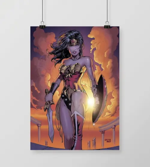 Quadro Amazona / Mulher-Maravilha